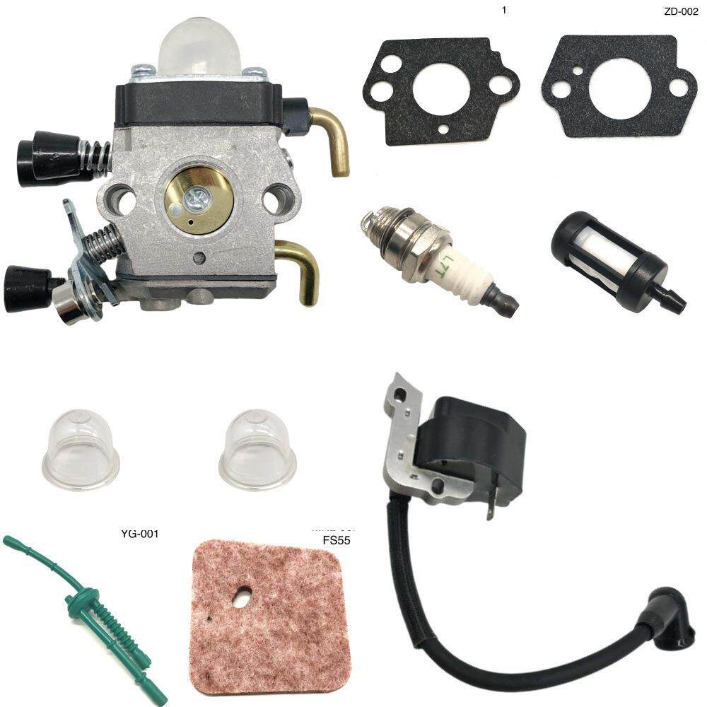 化油器空气过滤器套件适用FS74 FS75 FS76 FS80 除草机 909-014-4