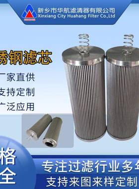 供应不锈钢折叠滤芯 HCA063FUS8H 不锈钢油滤芯