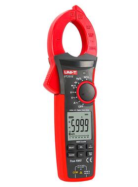 优利德UT208B数字钳形表真有效值交直流1000A防烧浪涌电流电压表