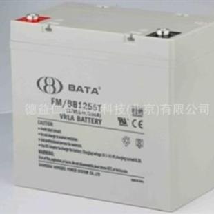 鸿贝蓄电池FM 12V55AH铅酸蓄电池 BB1255T