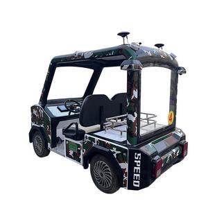 无人驾驶线控双切换观光车改装自动驾驶系统雷达避障绕行接驳车