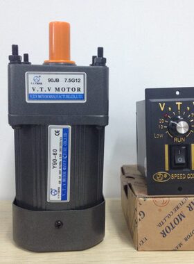 2调速电机60VN9040G1 相齿轮电机单-W/60J YB 调速马达9VT0VVT