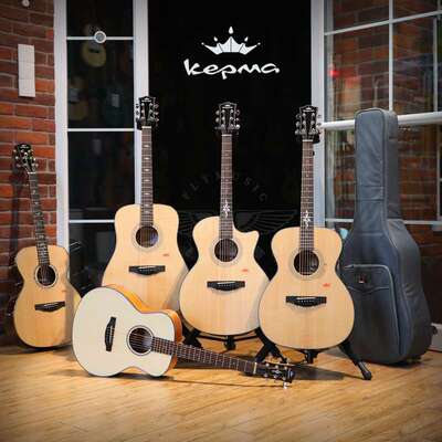 可 kepma卡马单板吉他F1/F2/F0卡玛女生男生专用面单民谣吉他