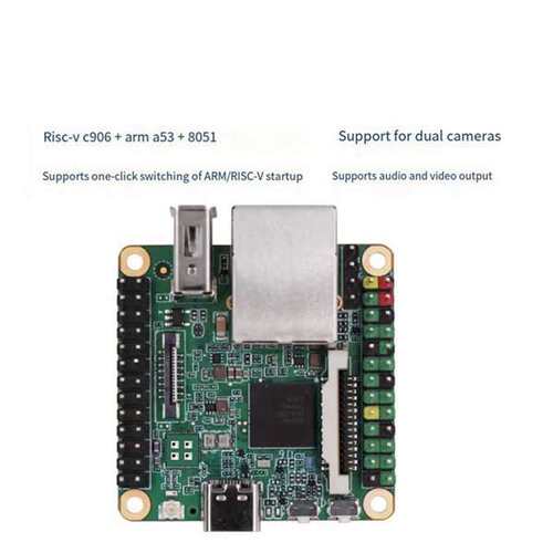 1套 颜色：绿色 材质：PCB Milk-V-Duo-S-512M-Basic+STC下载器 R