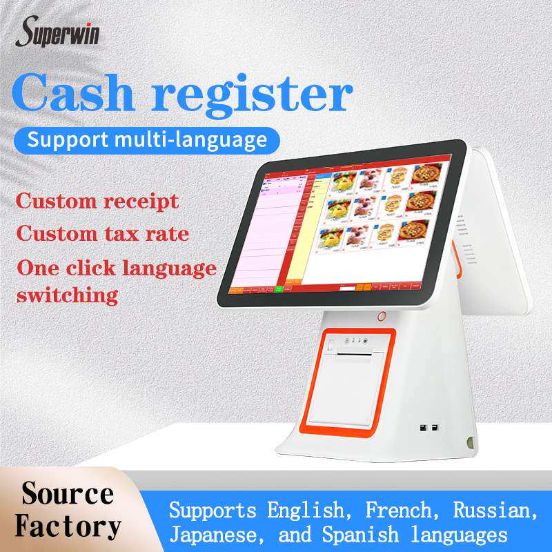 外销出口Pos systems英文版cash register海外pos machine收银机