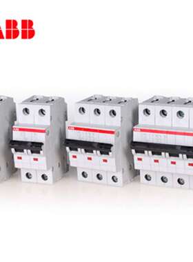 ABB断路器S200系列10KA空气开关1P C特性4A S201M-C4