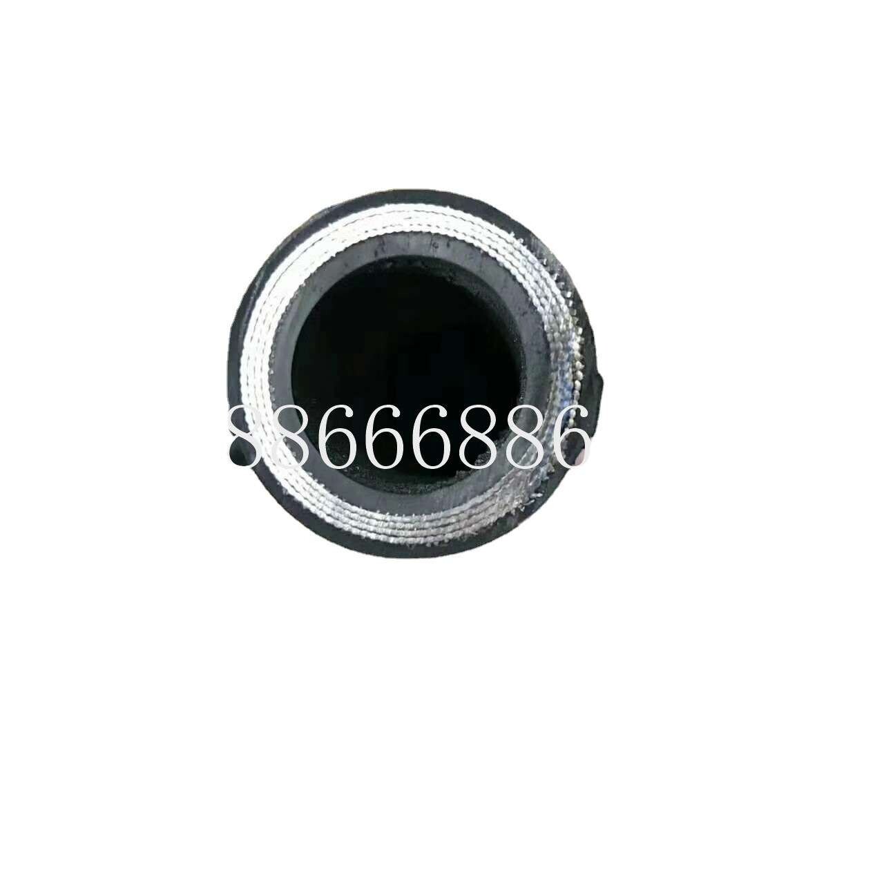 可加法兰1-8寸高压钢丝编织胶管DN25-200mm煤矿用高压输水橡胶管