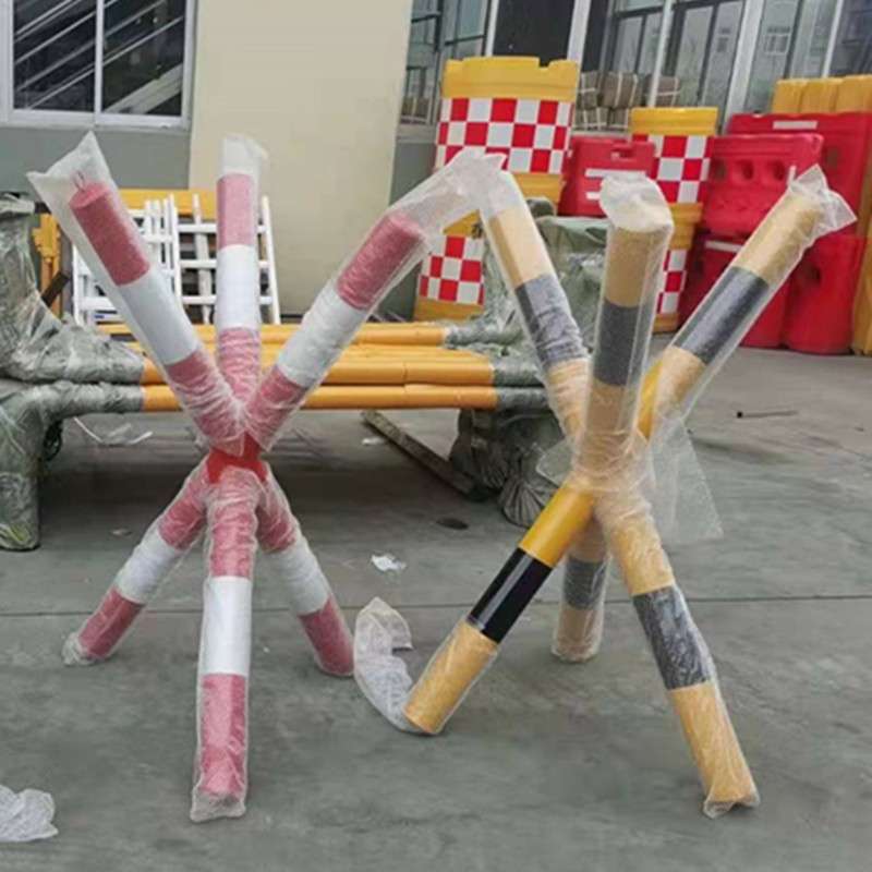 工厂学校门口移动拒马警示栏护栏路障小区矩马移动护栏