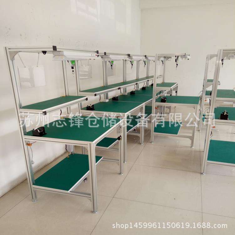 车间看板铝型材防静电工作台 工作桌 线棒装配工作台 厂家直销