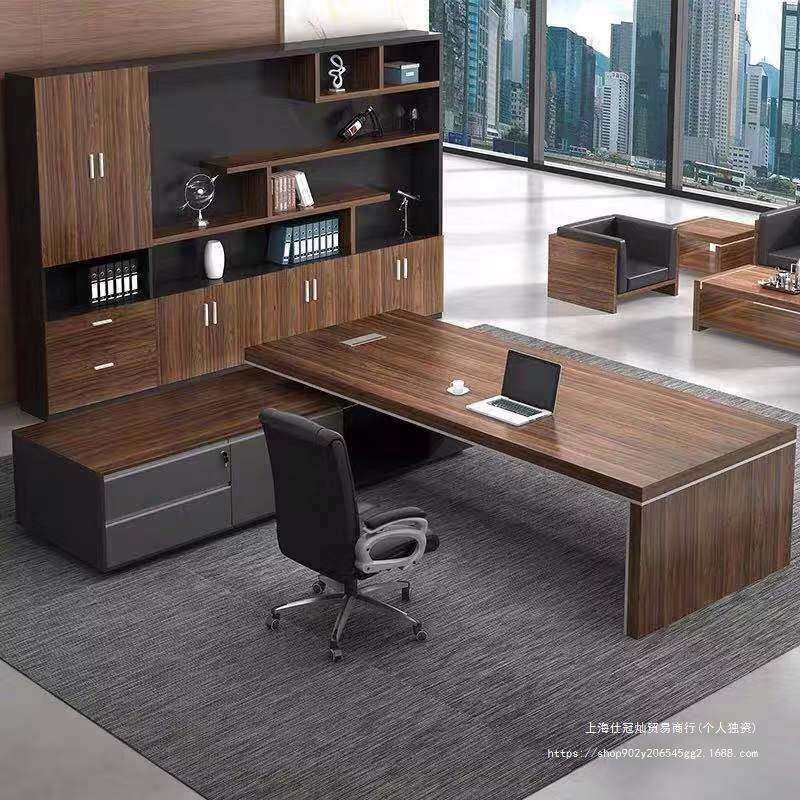 老板桌大班台简约现代大气总裁桌主管桌办公家具单人经理桌椅组合,鲜花速递/花卉仿真/绿植园艺,割草机/草坪机,淘宝优惠券,粉丝福利购,淘宝优惠卷