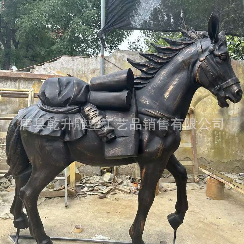 铜马雕塑摆件公园广场小区马雕塑庭院客厅马摆件马艺术品摆件