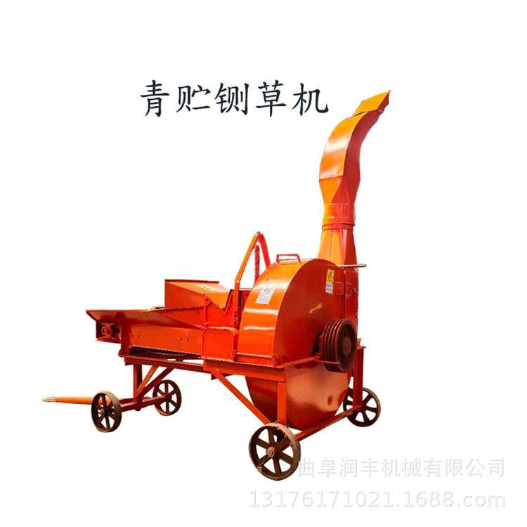 羊吃羊壮饲草铡草机 干草秸秆揉碎机 河南南阳饲草铡草机报价