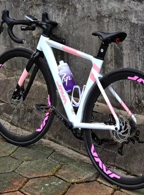 JAVA公路车轮组鱼雷3鱼雷v6top轮圈防水自行车定制个性改色贴纸