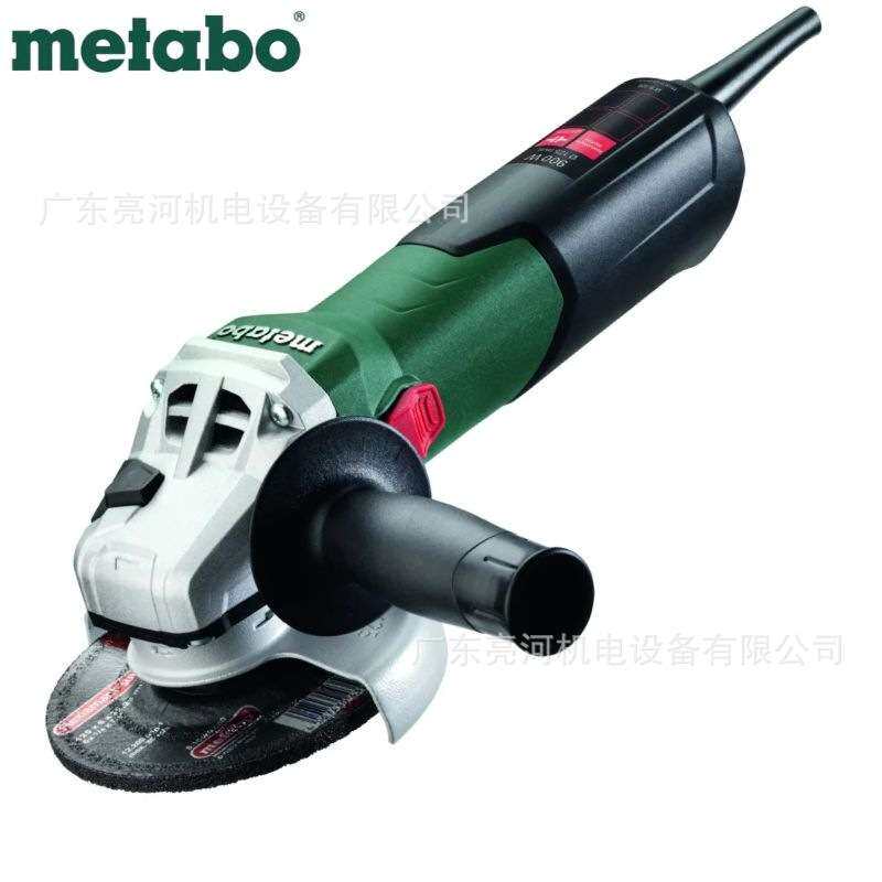 德国Metabo麦太保W9-125角向磨光机打磨机手提砂轮机900W/125mm