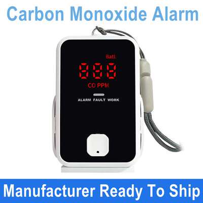 Portable CO Detectors Carbon Monoxide Gas Alarm