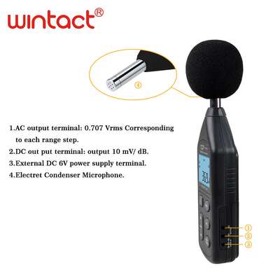 汇天益WT1357 噪音计声音分贝仪 家用工业多用噪音计 Noise meter