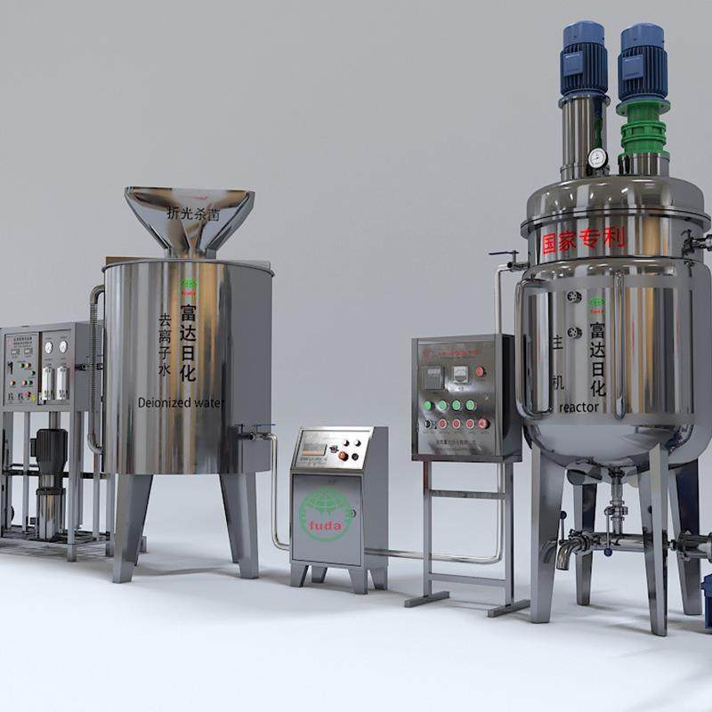 洗发水生产设备洗发水沐浴露制作设备一体化洗发水生产设备,机械设备,化工设备,淘宝优惠券,粉丝福利购,淘宝优惠卷