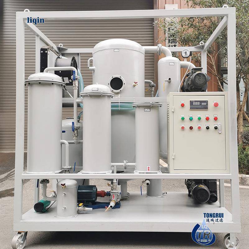 ZJD-S处理乳化发白去除大量水的双级高真空润滑液压油过滤脱水机