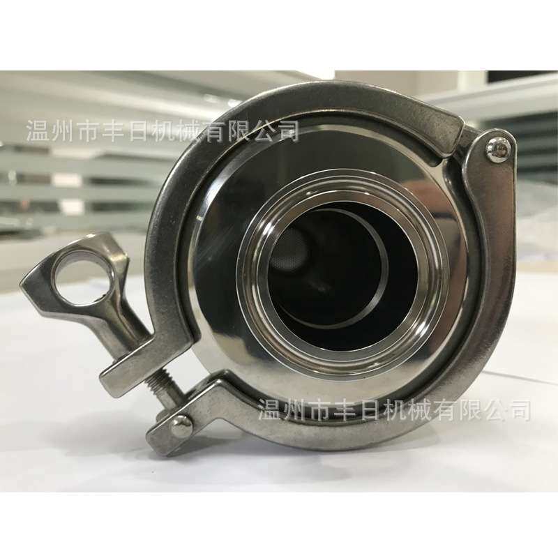 管道过滤器 316L卫生级不锈钢过滤器 污水过滤器 精密直通过滤器