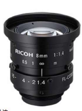 理光Ricoh   FL-CC0814A-2M   200万像素CCD镜头  8mm定焦镜头