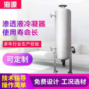 厂家生产渗透液冷凝器水环压缩机冷却器反渗透系统精细化工冷凝
