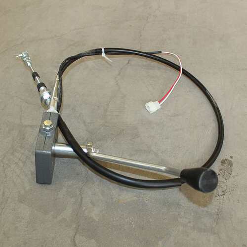 装载机龙工833G换挡器总成1360米带线长杆