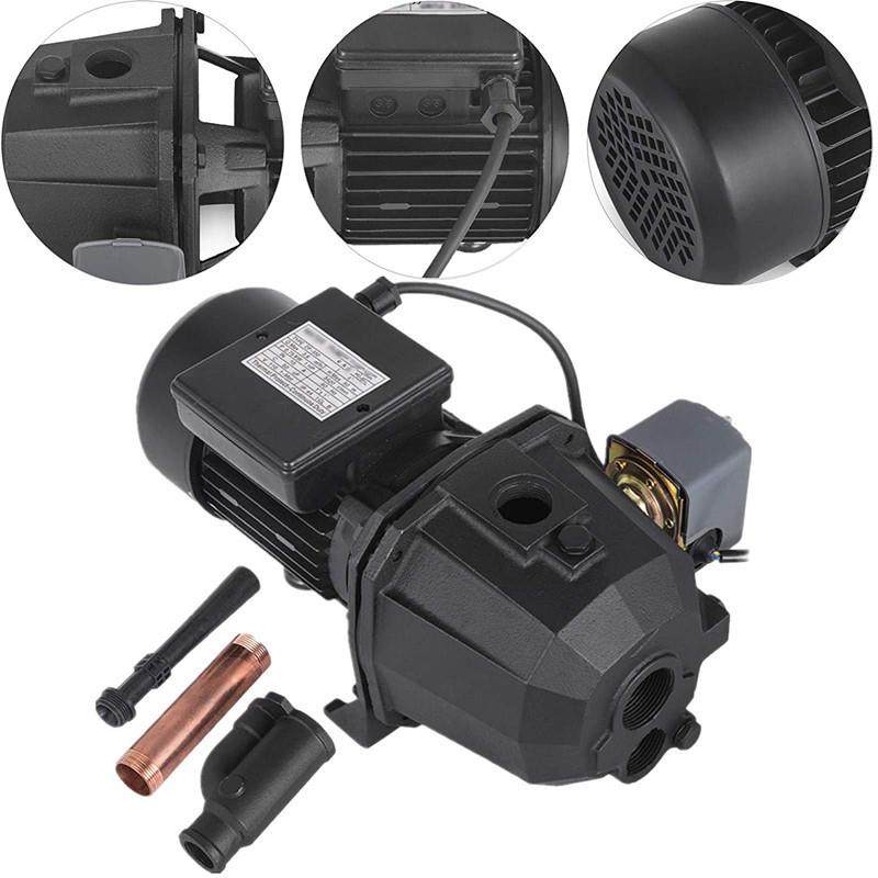 铸铁浅井喷射泵110V高压喷射抽水泵井水喷射泵带喷射器套件自吸泵