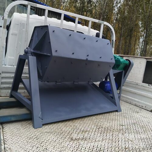 石头去棱角水流研磨机浩远机械金属光饰机金属件去毛刺机