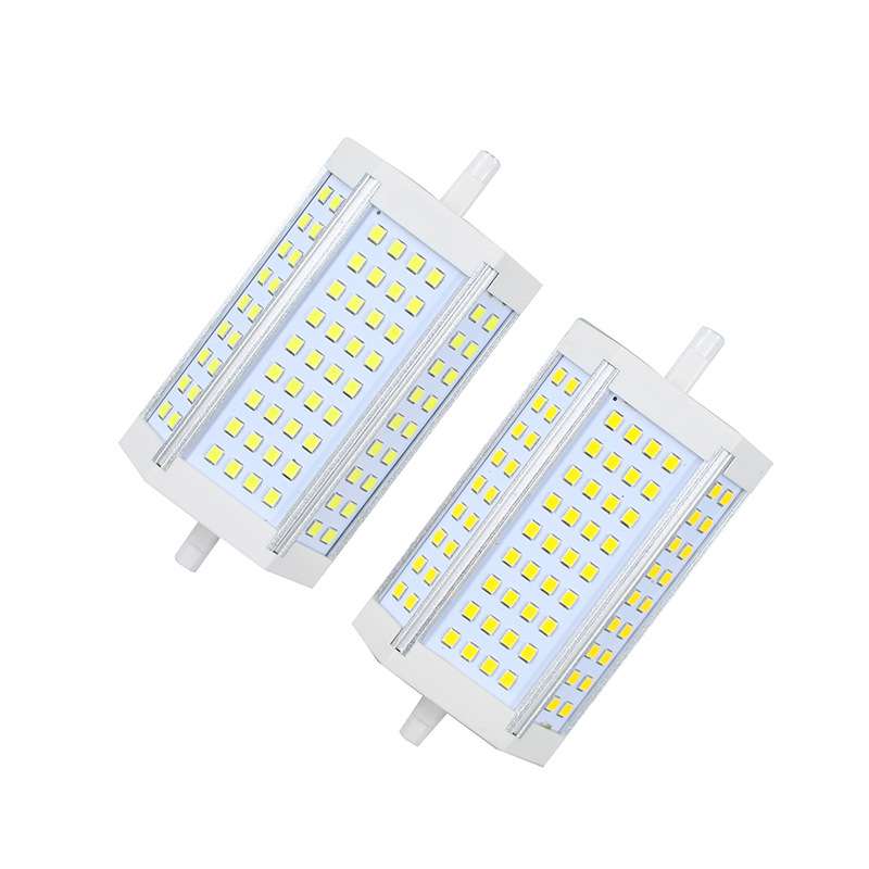 led高亮大功率30W r7s led玉米灯72珠smd2835横插灯泛光厂家