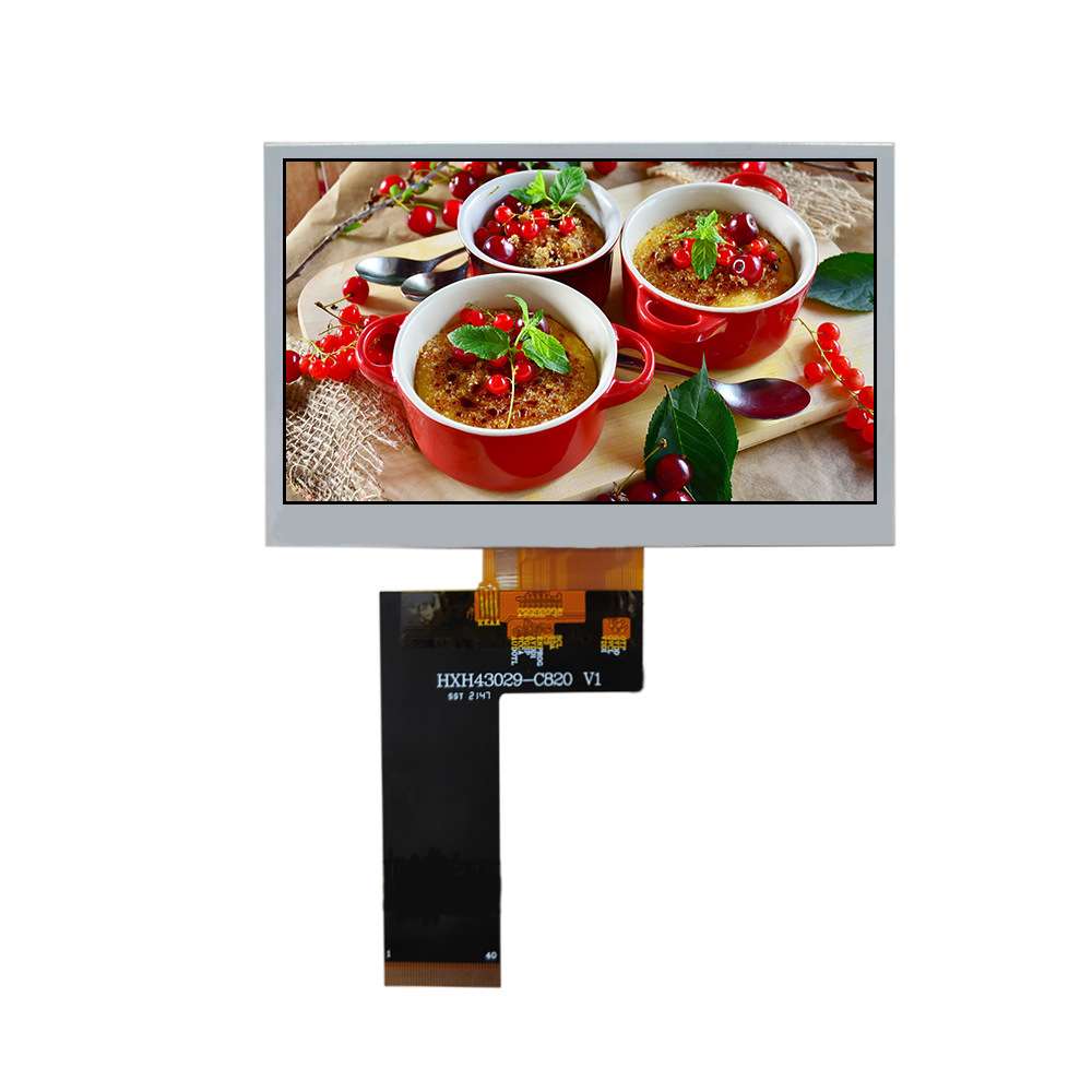 HXH43029 4.3寸高亮LCD液晶显示屏480*272分辨率RGB接口IPS全视角