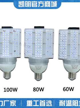 平价led灯路灯头E27e40大功率220v50w60w80w新农村庭院灯泡