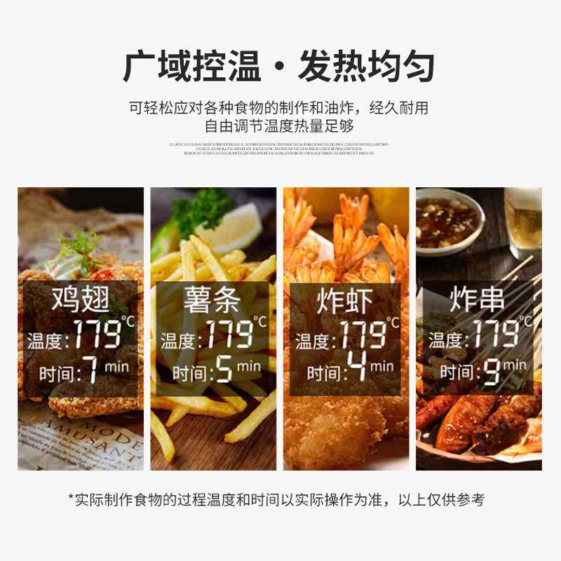 电炸炉电炸锅商用油炸大容量6升12L商业柳薯条油条串串机器鸡摆摊