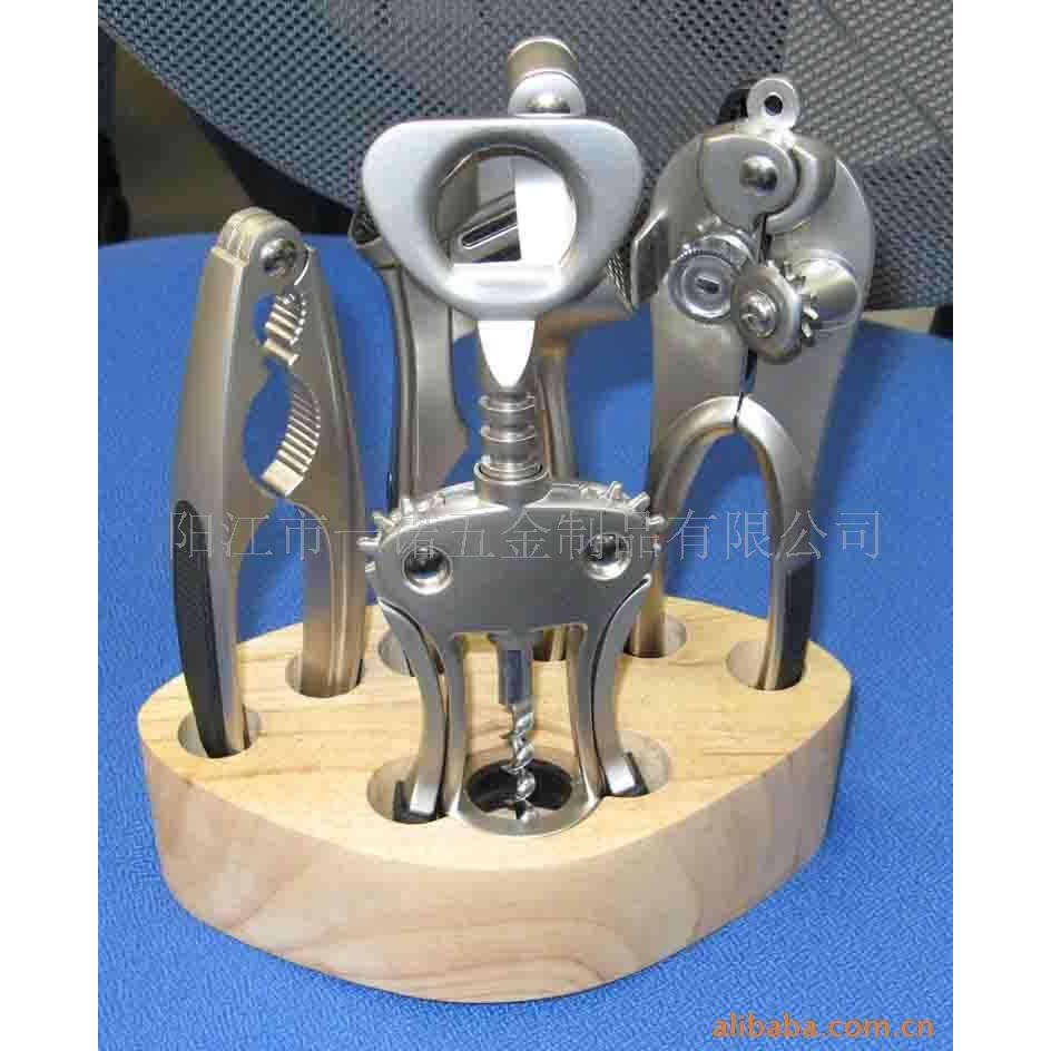 供应B-039红酒开罐器/开瓶器/酒具套装/酒具配件/香槟塞/酒塞/倒