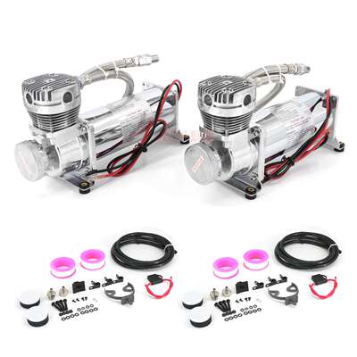 跨境热销汽车改装悬架打气泵12V  200PSI 大功率空气压缩电机泵