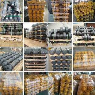 挖掘机底盘四轮一带小松PC85-8R支重轮209-30-00192引导轮驱动齿