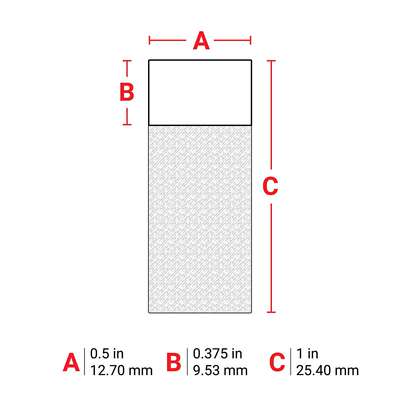THT-113-427-5 贝迪BRADY白色/半透明自覆膜线缆冻存管标签