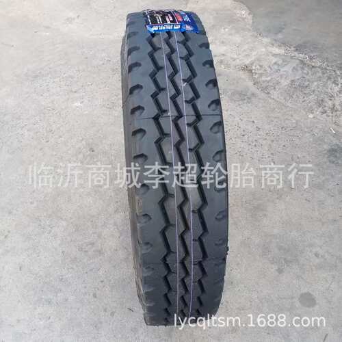 虎运全钢丝载重导向胎11.00R20三线花纹1100-20前四后八渣土车胎