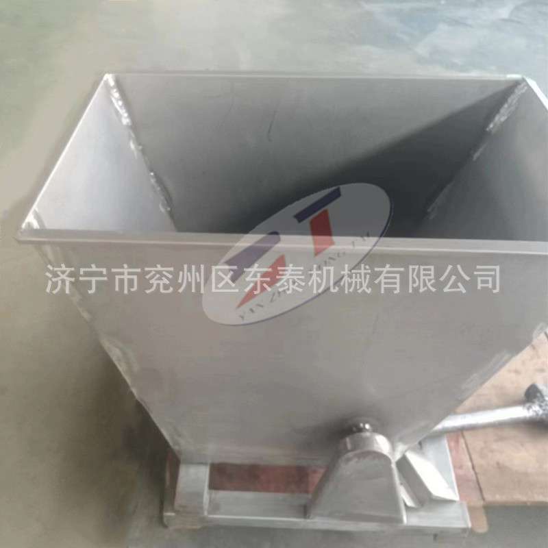 加工车间机床手推工具车排屑机收集铁屑废料重型金属手推翻斗车