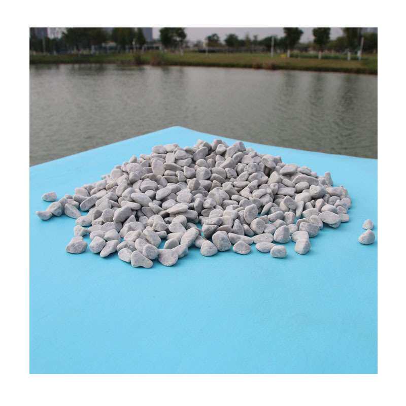 灰色水洗石洗米石价格洗米石 雨花石白色小石头水洗地坪石