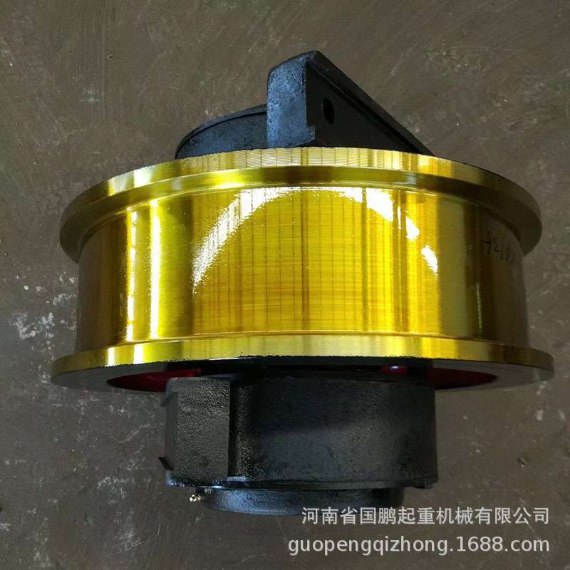 直径500mm平键花键轴双缘车轮组 角型轴承箱双梁行车大车驱动轮