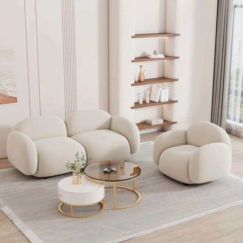 科技布家用小户型沙发卧室客厅现代网红奶油风双人接待布艺小沙发,玩具/童车/益智/积木/模型,遥控车升级件/零配件,淘宝优惠券,粉丝福利购,淘宝优惠卷