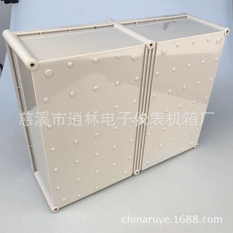 电子仪表外壳 塑料防水盒 室外仪器工控箱 96号165*380*480