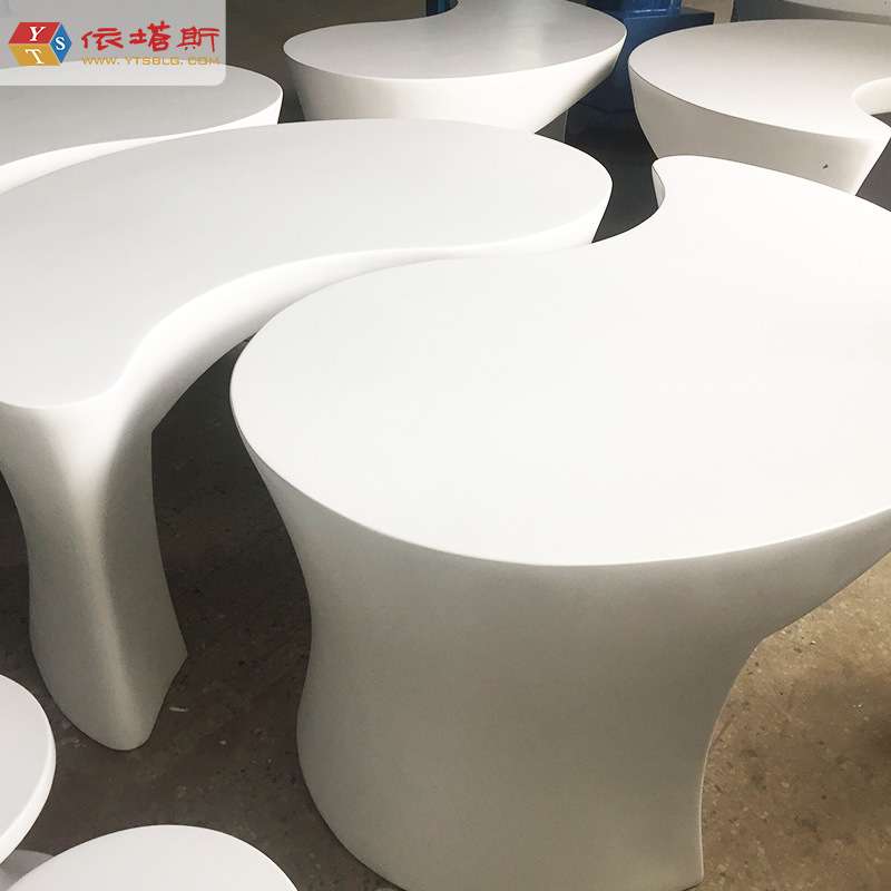 玻璃钢座椅现代简约田园新中式无骨架商场景观园林学校绿化椅子