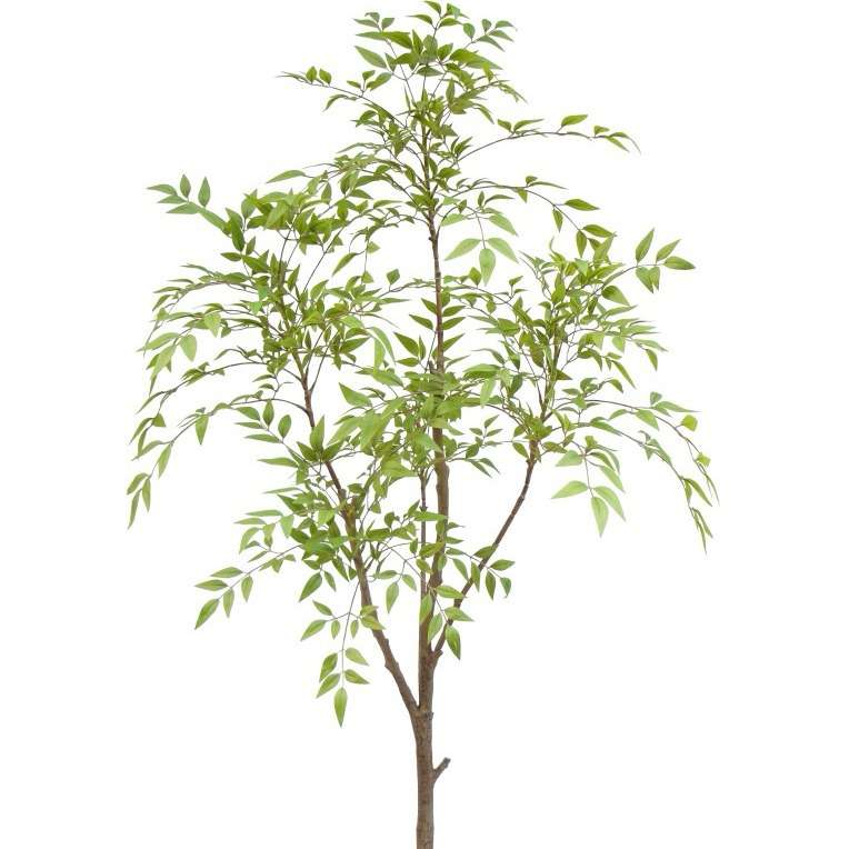 含阳仿真绿植南天竹植物盆栽客厅装饰摆件高端轻奢仿真花假树