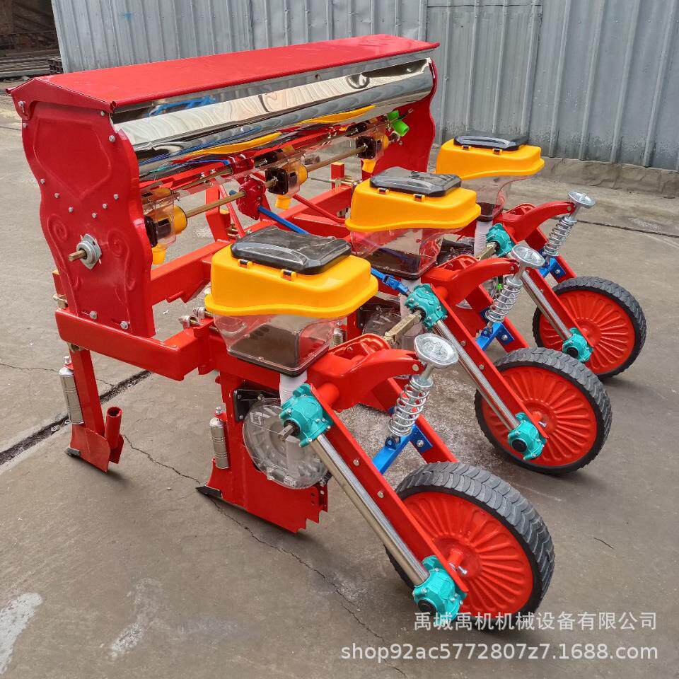 玉米大豆播种机免耕玉米精播机悬浮式玉米大豆播种施肥一体机