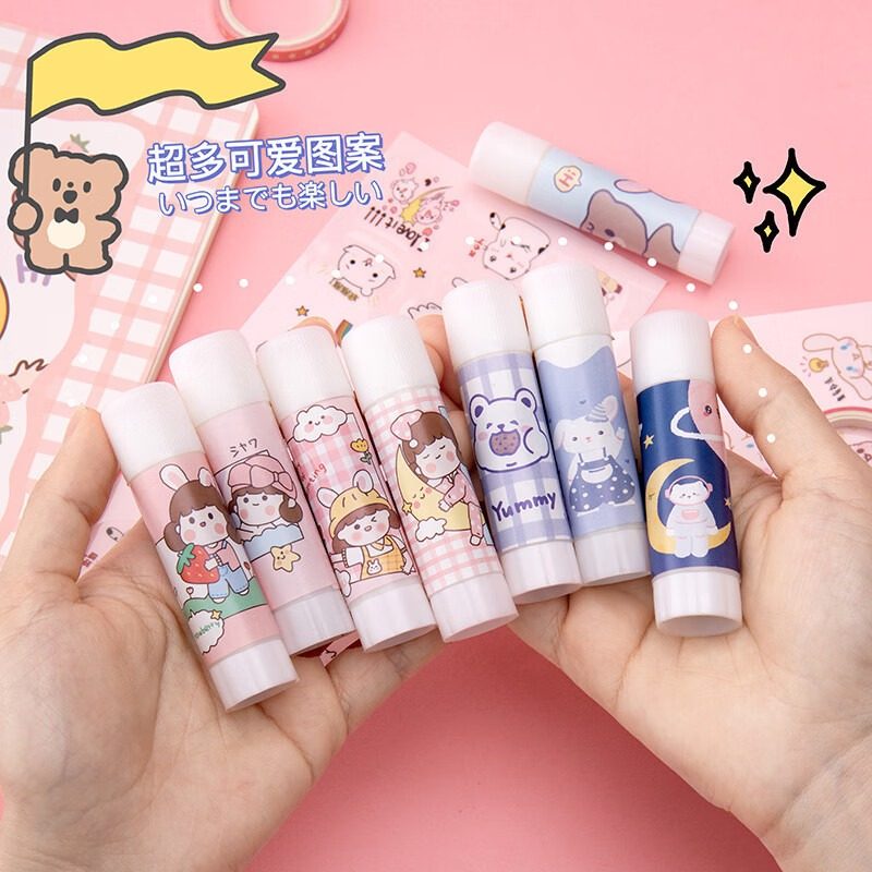 固体胶罐装9克卡通学生儿童DIY手固体胶棒 学习文具办公固体胶水,文具电教/文化用品/商务用品,胶棒,淘宝优惠券,粉丝福利购,淘宝优惠卷