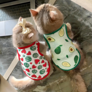 猫咪衣服夏天薄款透气防掉毛凉凉