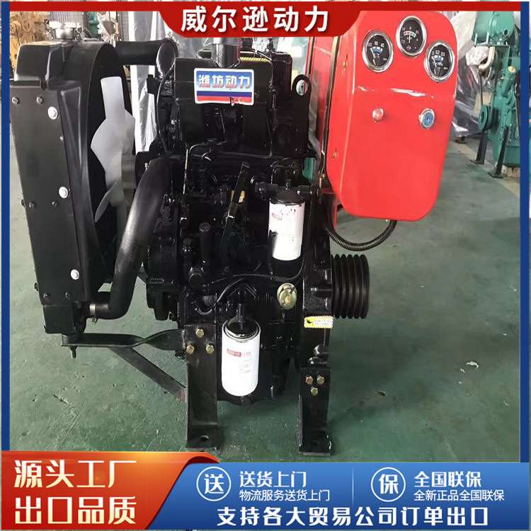 小型双缸柴油机双缸柴油机水冷船用两缸发动机船用柴油机内燃机