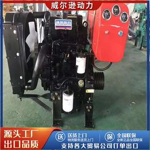 小型双缸柴油机双缸柴油机水冷船用两缸发动机船用柴油机内燃机