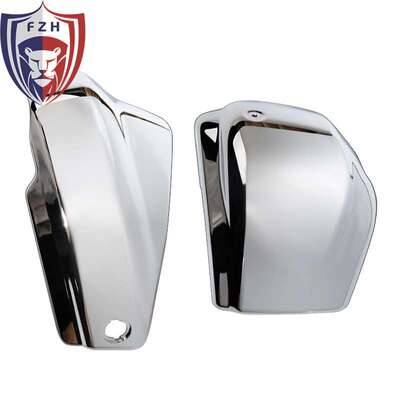 适用VSTAR XVS竞速之星1100改装黑色/电镀色 电池盖 侧盖 保护罩